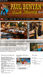 Mobile Screenshot of paulbunyans.com